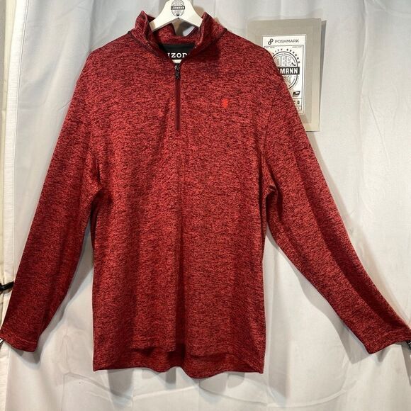 IZOD ADVANTAGE PERFORMANCE “Natural Stretch” Mens Sweatshirt - Picture 1 of 16